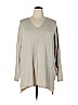 Eileen Fisher 100% Organic Cotton Tan Pullover Sweater Size XL - photo 1