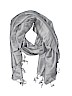 Assorted Brands Solid Gray Scarf One size - photo 1