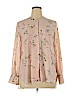 Assorted Brands Pink Long Sleeve Blouse Size L - photo 1