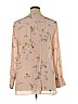 Assorted Brands Pink Long Sleeve Blouse Size L - photo 2