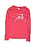 Assorted Brands 100% Cotton Graphic Red Long Sleeve Top Size 12 - photo 1
