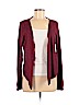 Eileen Fisher 100% Alpaca Burgundy Wool Cardigan Size M - photo 1