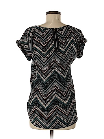 Pink Rose Short Sleeve Blouse (view 2)