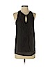 Club Monaco 100% Silk Black Sleeveless Silk Top Size S - photo 1