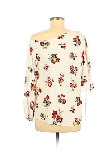 A.L.C. Short Sleeve Silk Top (view 2)