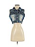 rue21 Blue Denim Vest Size S - photo 1