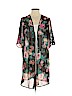 Charlotte Russe 100% Polyester Black Kimono Size S - photo 1