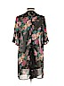 Charlotte Russe 100% Polyester Black Kimono Size S - photo 2