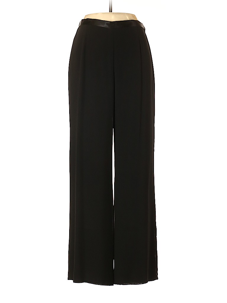 JS Collection 100% Polyester Black Casual Pants Size 6 - photo 1