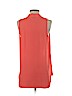 Vince Camuto 100% Polyester Orange Sleeveless Blouse Size XS - photo 2