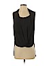 Vince Camuto 100% Polyester Black Sleeveless Blouse Size XS - photo 1