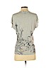Romeo & Juliet Couture 100% Rayon Gray Short Sleeve Top Size XS - photo 2