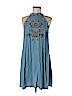 Blu Pepper 100% Lyocell Blue Casual Dress Size M - photo 1