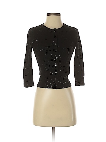 Aqua Cashmere Cardigan (view 1)