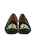 STUBBS & WOOTTON for J. Crew 100% Velvet Green Flats Size 8 - photo 2