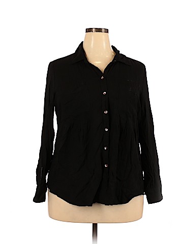 Style&Co Long Sleeve Button-Down Shirt (view 1)