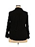 Style&Co 100% Rayon Black Long Sleeve Button-Down Shirt Size 2X - photo 2