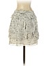 Club Monaco 100% Silk Ivory Silk Skirt Size 4 - photo 2