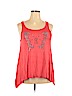 i Jeans by Buffalo Pink Sleeveless Top Size XL - photo 1