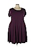 Torrid Purple Casual Dress Size 4X Plus (4) - photo 1