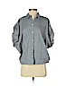 Joie 100% Cotton Gray Short Sleeve Blouse Size S - photo 1