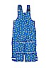Hanna Andersson 100% Polyester Blue Snow Pants With Bib Size 80 cm / US 12-18 MO - photo 1