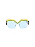 Unbranded Solid Yellow Sunglasses One size - photo 2