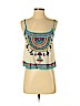 Forever 21 Ivory Sleeveless Blouse Size S - photo 1