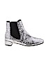 Frances Valentine Silver Ankle Boots Size 7 - photo 1