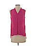 Vince Camuto 100% Polyester Pink Sleeveless Blouse Size XS - photo 1
