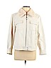 Bernardo 100% Polyurethane White Faux Leather Jacket Size L - photo 1