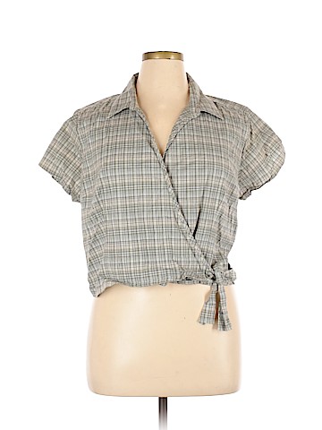 Faded Glory Short Sleeve Blouse (view 1)