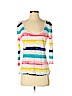 Lucky Brand Ivory 3/4 Sleeve T-Shirt Size S - photo 1