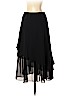 Alex Evenings 100% Polyester Black Casual Skirt Size S (petite) - photo 2