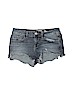Victoria's Secret Pink Blue Denim Shorts Size 4 - photo 1