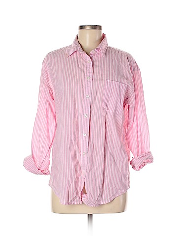 American Eagle Outfitters Long Sleeve Button-Down Shirt (view 1)