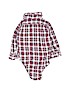 Baby Gap 100% Cotton Burgundy Long Sleeve Onesie Size 6-12 mo - photo 2