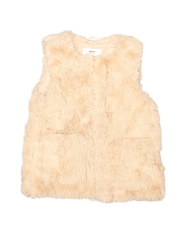 Zara Faux Fur Vest (view 1)