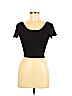 Charlotte Russe Black Short Sleeve Top Size M - photo 1