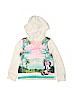 Disney White Zip Up Hoodie Size 3T - photo 1