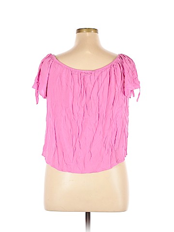 Forever 21 Contemporary Short Sleeve Blouse (view 2)