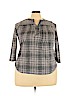 Cocomo Gray 3/4 Sleeve Top Size 5X - photo 1