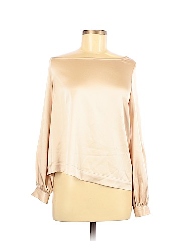 A.L.C. Long Sleeve Silk Top (view 1)