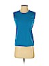 Per Se By Carlisle Blue Sleeveless Top Size S - photo 1