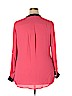 Alfani 100% Polyester Pink Long Sleeve Blouse Size 18 - photo 2