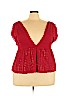 Unbranded Red Sleeveless Blouse Size 3X - photo 1