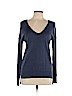Pink Rose Blue Pullover Sweater Size L - photo 1