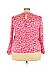 Shein Pink Long Sleeve Blouse Size 3X - photo 2