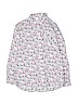 Gap Kids 100% Cotton Floral Pink Long Sleeve Button-Down Shirt Size 12 - photo 1