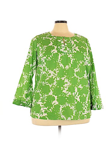 George Me by Mark Eisen Long Sleeve Blouse (view 1)